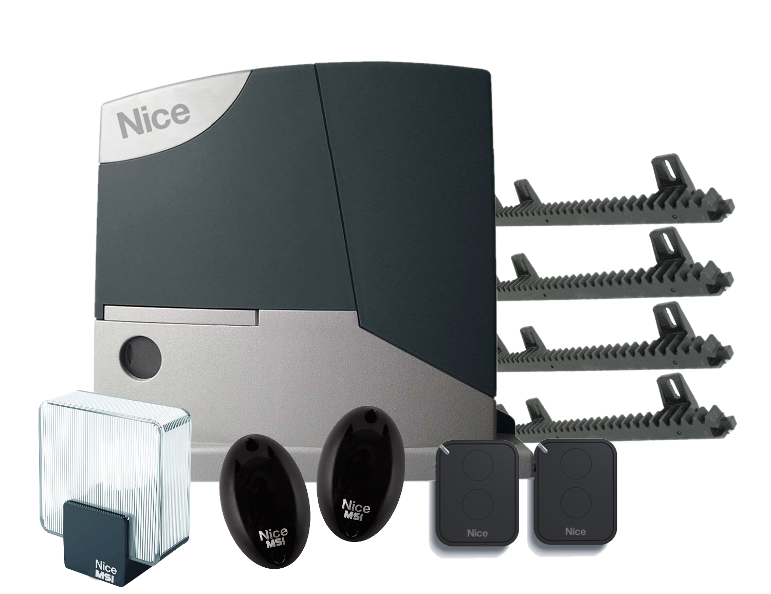 Kit automatizare Nice Road400RDKCE Full MSI, 400Kg